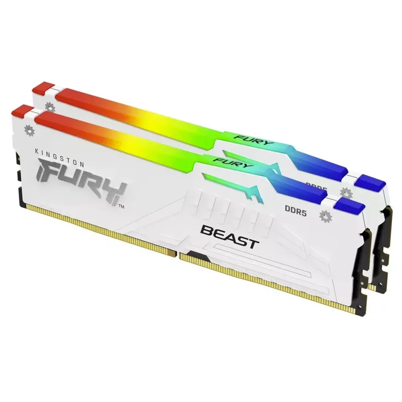 Memória de Desktop Kingston FU - 64Gb Ddr5 6000Mhz Cl30 2X32Gb Desktop avaliação e preço